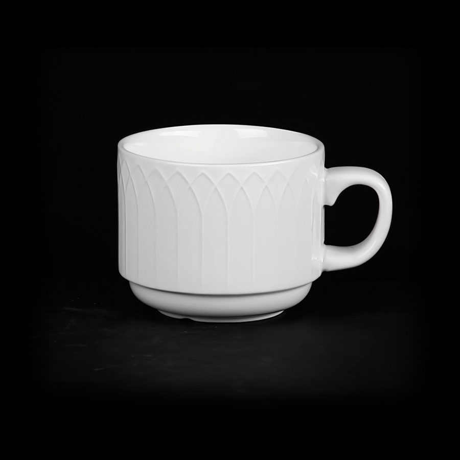 картинка Чашка чайная «Corone» 225 мл с орнаментом от магазина МастерБарофф